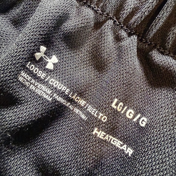 Under Armour Womens PuPlay Up Twist Large Black Loose Shorts - Picture 5 of 8